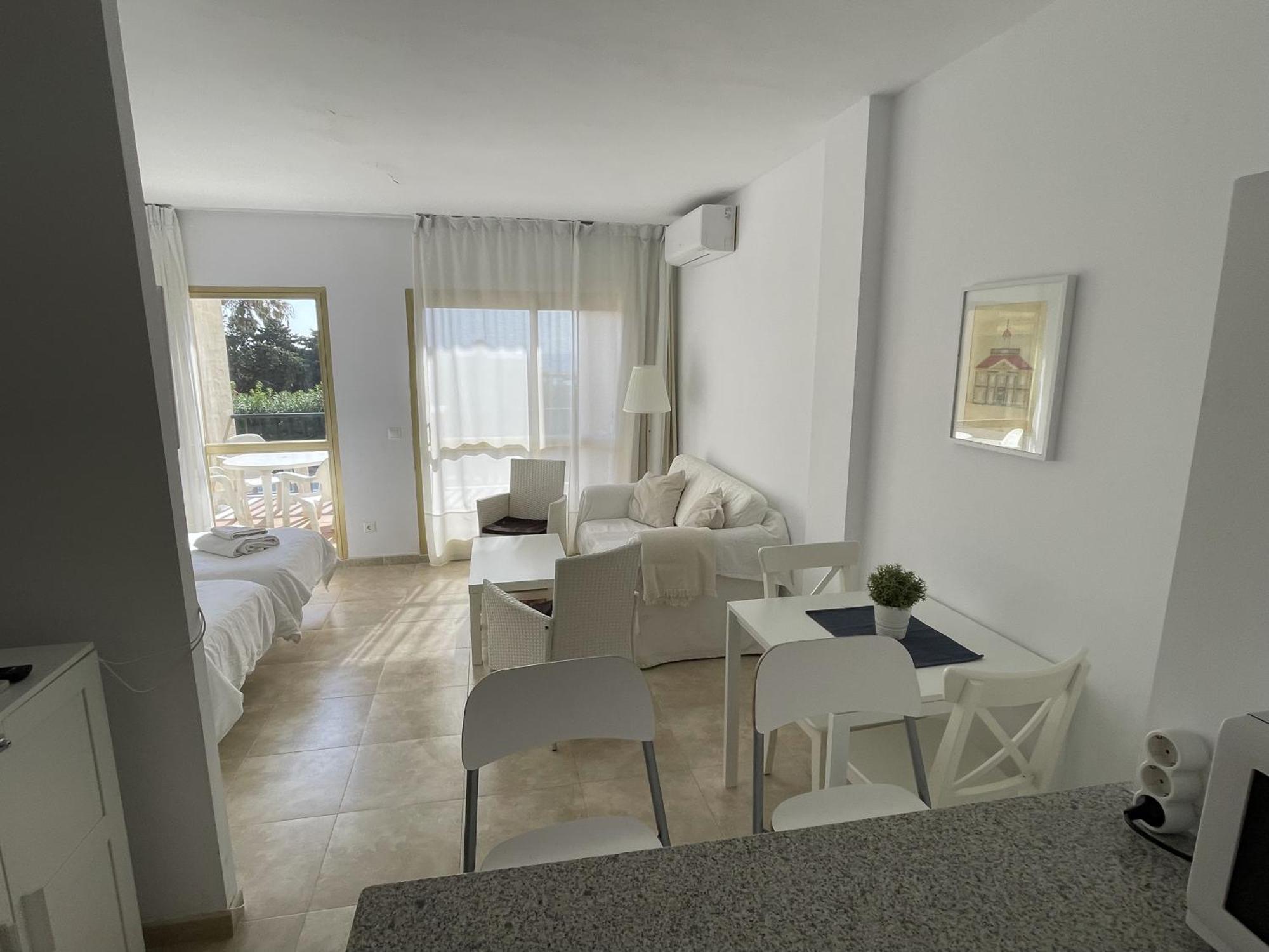 Estudio Primera Linea 50 Mtrs Playa. Fibra 600Mb Marbella Exterior photo