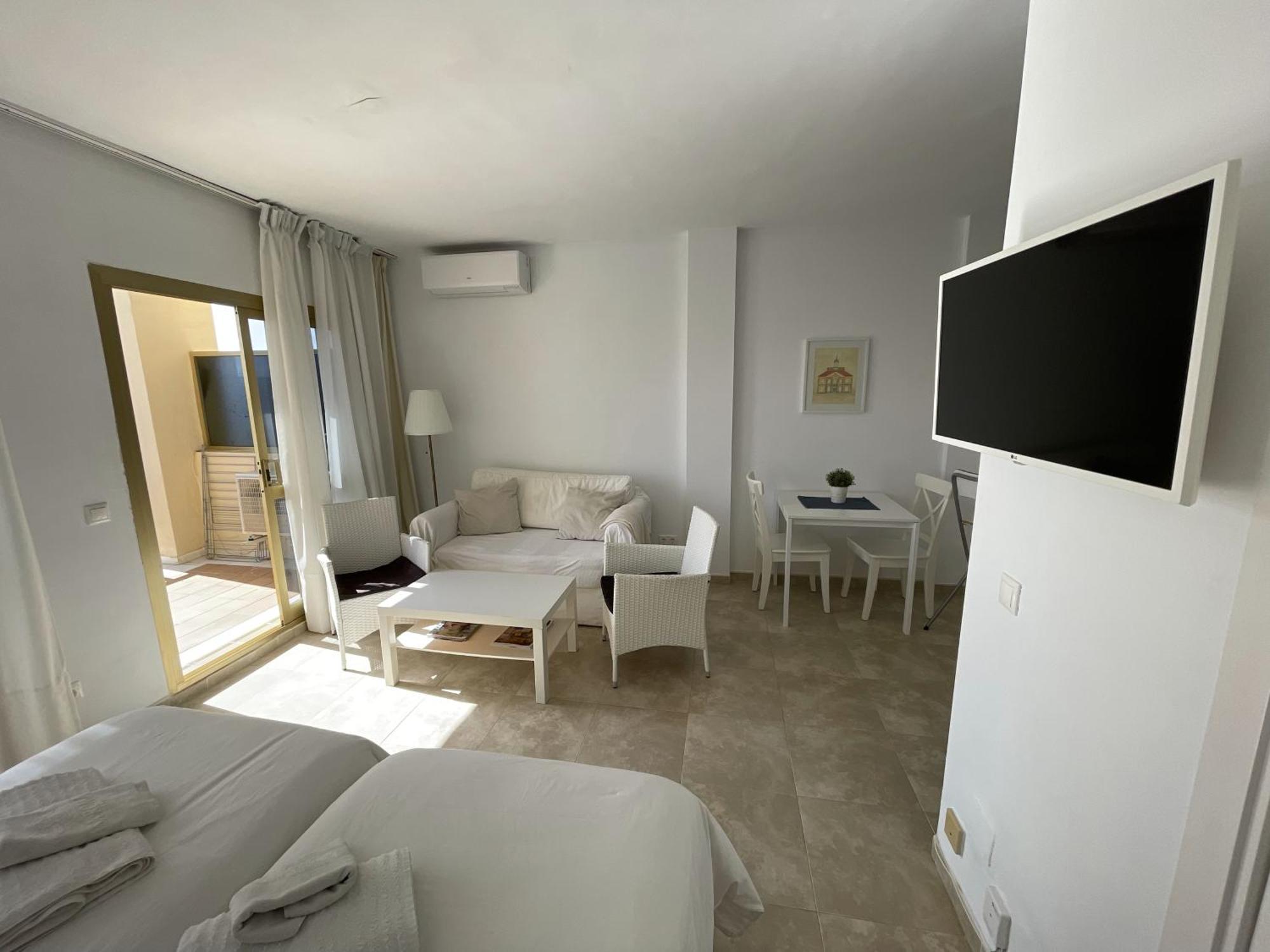 Estudio Primera Linea 50 Mtrs Playa. Fibra 600Mb Marbella Exterior photo